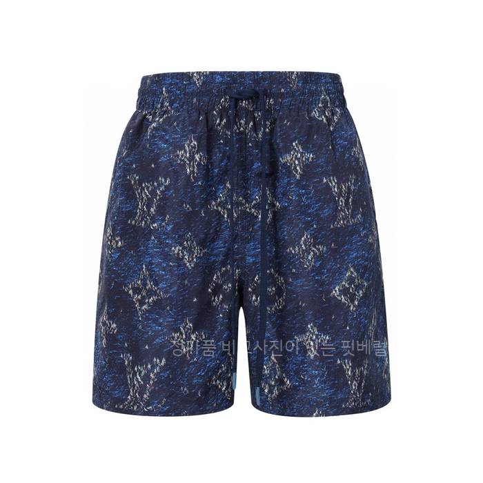 루*비통 프린티드 모노그램 쇼츠 반바지