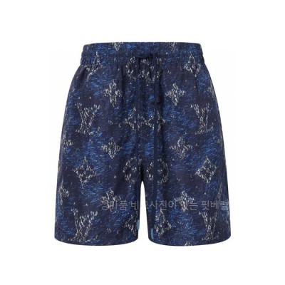 루*비통 프린티드 모노그램 쇼츠 반바지