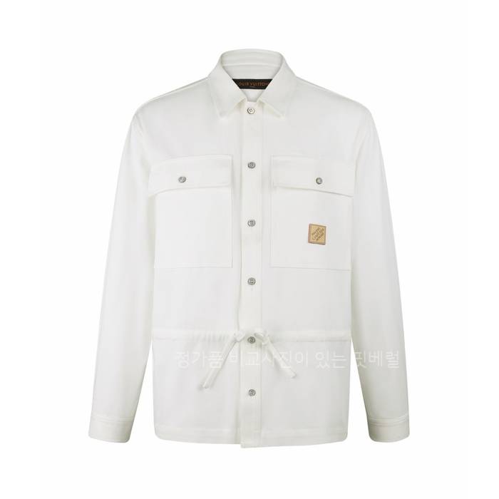 루*비통 시그니처 자카드 오버셔츠 자켓