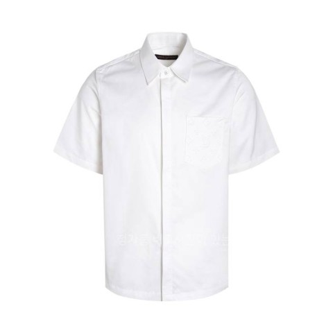 루*비통 모노그램 포켓 반팔 셔츠