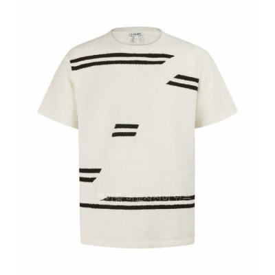 로*베 오버사이즈 울 반팔티셔츠