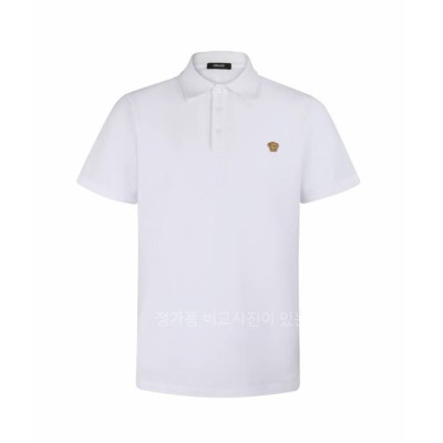 베*사체 메두사 장식 폴로 반팔티셔츠