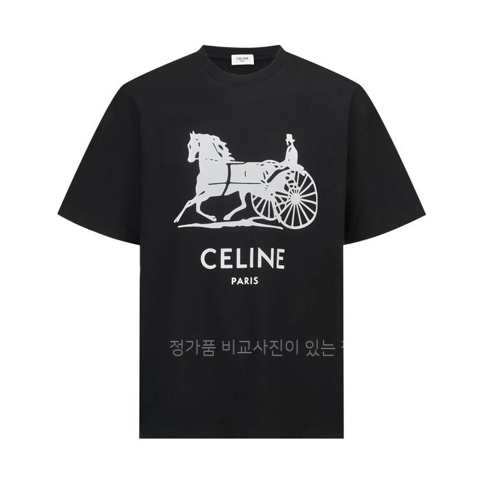 셀*느 코튼 저지 반팔티셔츠