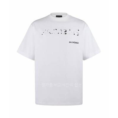 발*시아가 로고 프린트 반팔티셔츠