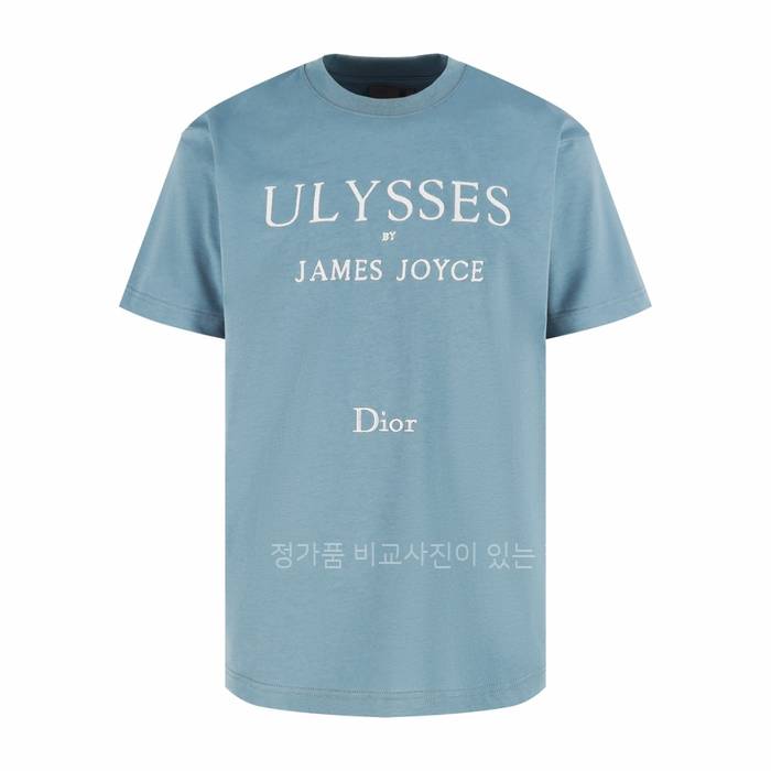 디* 북 커버 엠브로이더드 릴렉스 반팔티셔츠