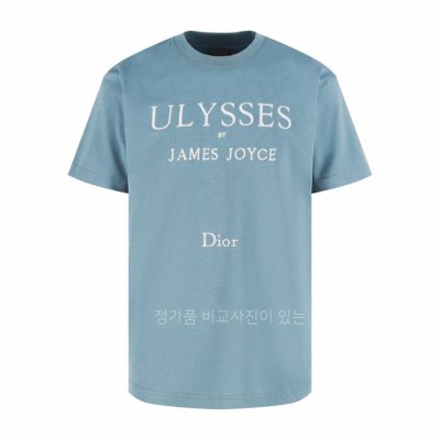 디* 북 커버 엠브로이더드 릴렉스 반팔티셔츠