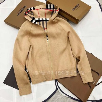 [국내배송] 버*리 리버서블 후드 가디건