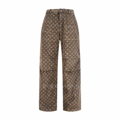 루*비통 모노그램 데님 팬츠