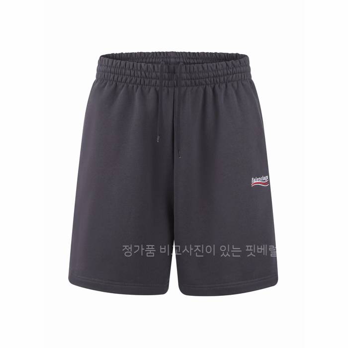 발*시아가 웨이브 로고 스웨트 쇼츠 반바지