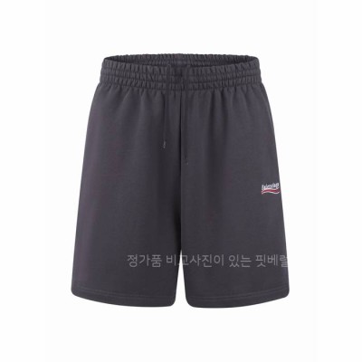발*시아가 웨이브 로고 스웨트 쇼츠 반바지