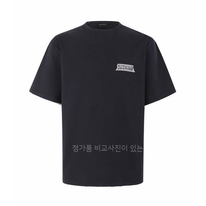 발*시아가 마스킹 테이프 반팔티셔츠