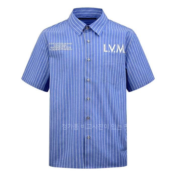 루*비통 쇼트 슬리브드 반팔 셔츠