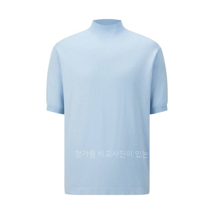 프*다 로고 니트 반팔