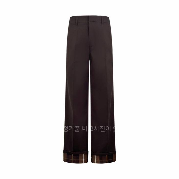 루*비통 테일러드 턴업 팬츠