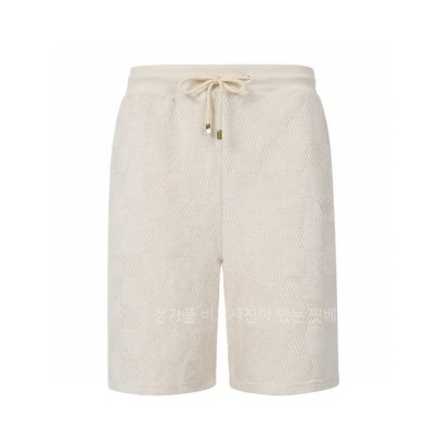 루*비통 다미에 프렌치 테리 쇼츠 반바지