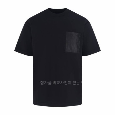 루*비통 티셔츠 위드 테크니컬 시그니처 디테일 반팔티셔츠