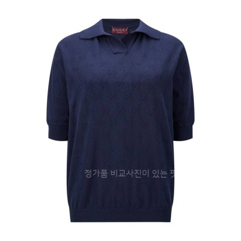 구* GG 폴로 니트 반팔 여성용