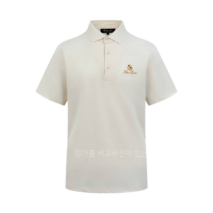 로*피아나 로고 폴로 반팔티셔츠