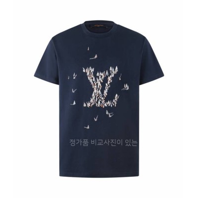 루*비통 엠브로이더드 반팔티셔츠