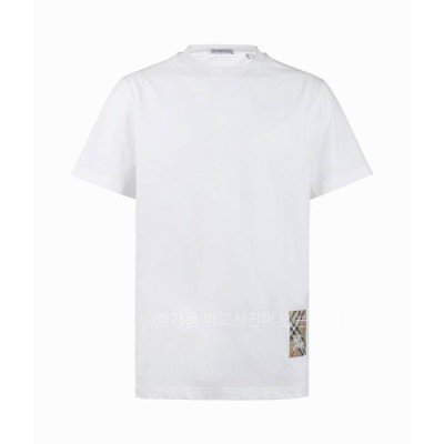 버*리 EKD 로고 패치 반팔티셔츠