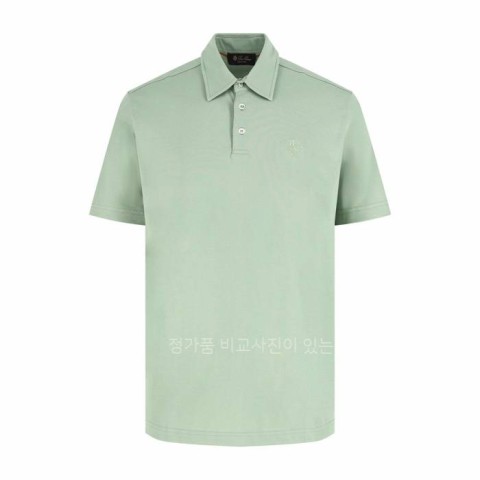 로*피아나 로고 폴로 반팔티셔츠