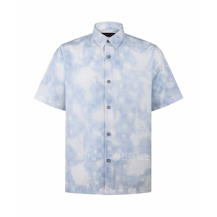 루*비통 프린티드 쇼트 슬리브드 반팔 셔츠