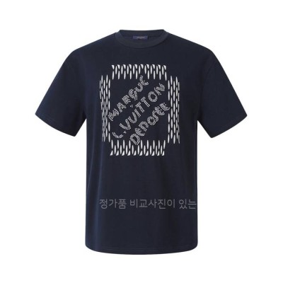 루*비통 엠브로이더드 시그니처 반팔티셔츠