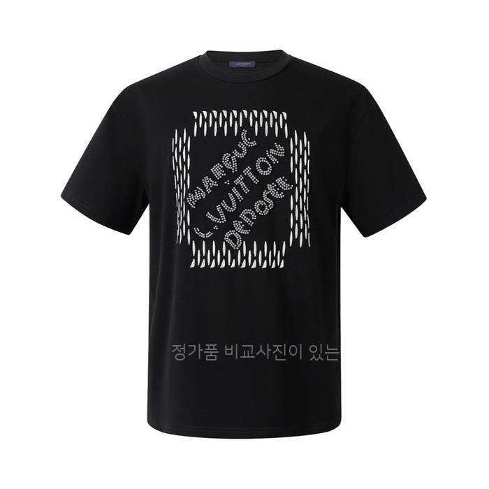 루*비통 엠브로이더드 시그니처 반팔티셔츠