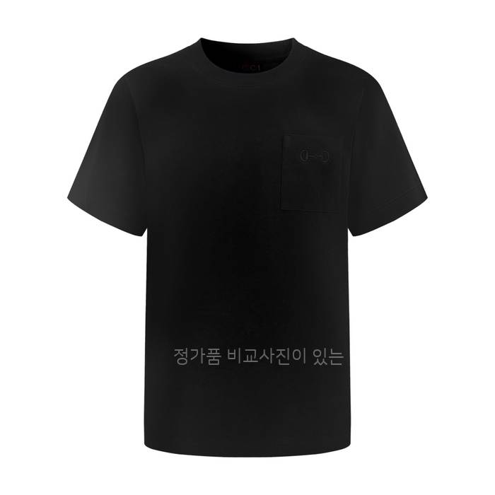 구* 자수 로고 반팔티셔츠