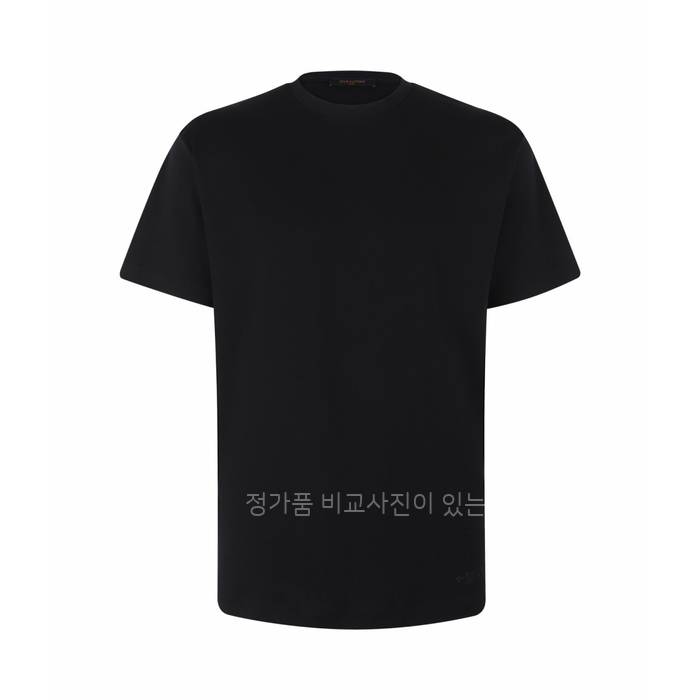 루*비통 LV 레더 라벨 반팔티셔츠