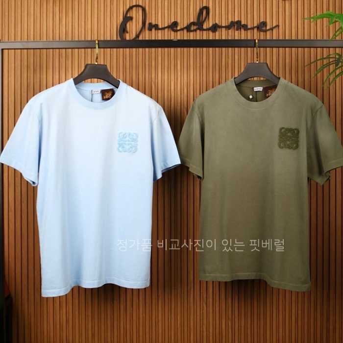 [국내배송] 로*베 자수 반팔티셔츠 (2color)