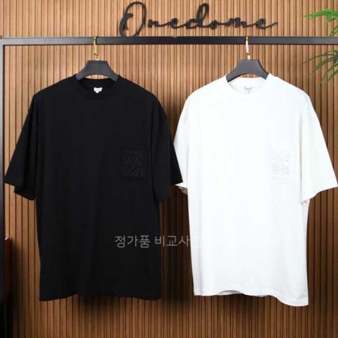 [국내배송] 로*베 자수포켓 반팔티셔츠 (2color)