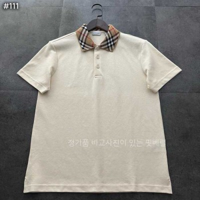 [국내배송] 버*리 25ss 코튼 폴로 셔츠