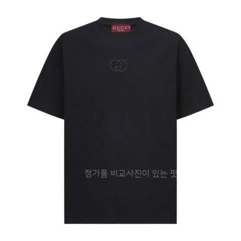 구* GG 자수 반팔티셔츠
