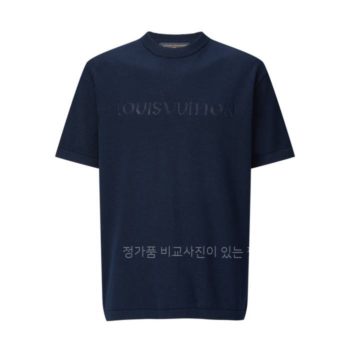 루*비통 코튼 캐시미어 크루넥 니트 반팔