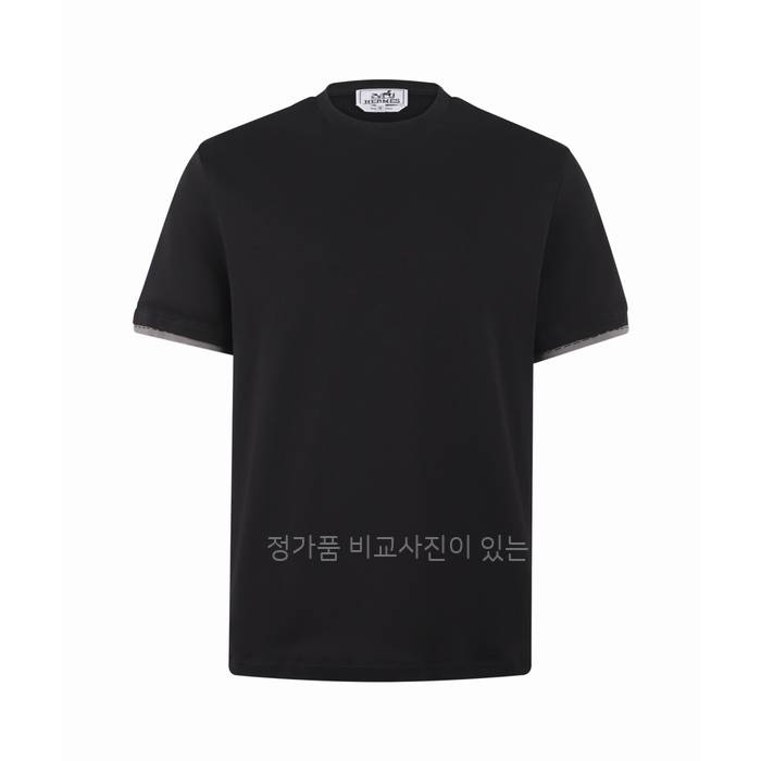 에*메스 커프스 반팔티셔츠