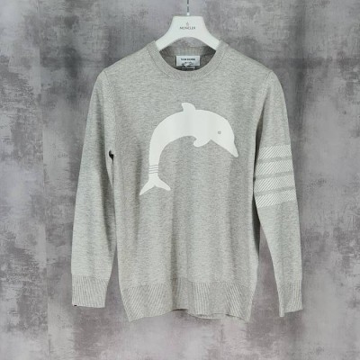 [국내배송] 톰*라운 캐시미어 돌핀 아이콘 4바 스웨터