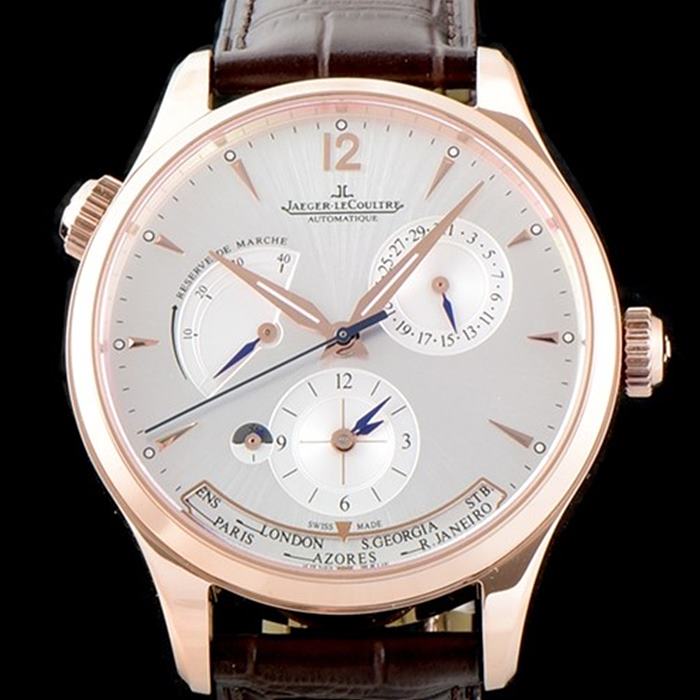 예거르쿨트르(Jaeger-LeCoultre)마스터 콘트롤 파워리저브 로즈골드 실버