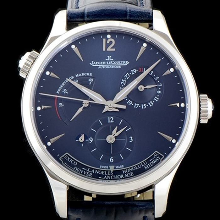 예거르쿨트르(Jaeger-LeCoultre)마스터 콘트롤 파워리저브 스틸 블루