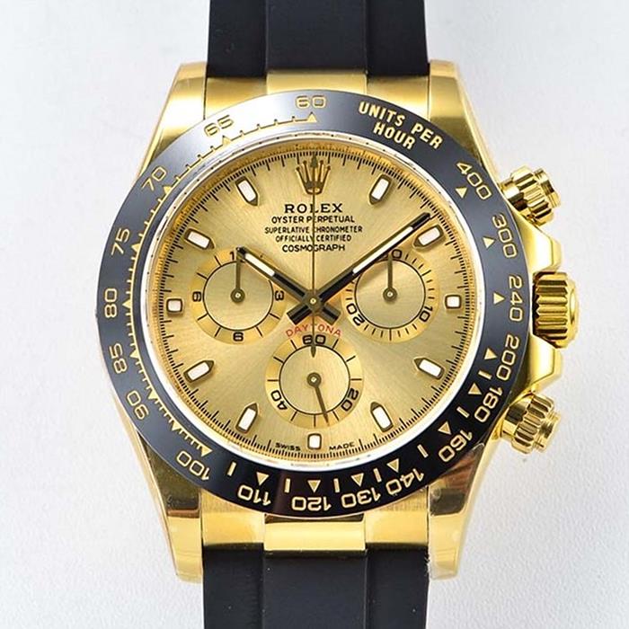 V3버전 로렉스(ROLEX)데이토나 옐로우골드 골드 904L 풀카피 4130 무브먼트