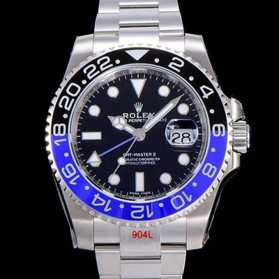 로렉스(ROLEX)GMT 배트맨 블랙다이얼 3186 GMT-Master II 116710